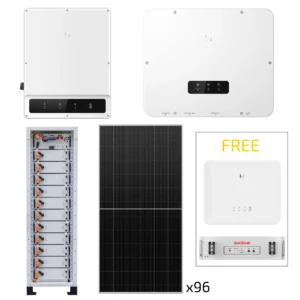 50kw GoodWe  + BYD 52kwh Indoor Battery Combo
